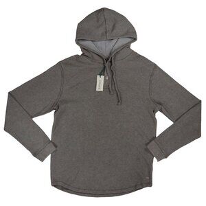 Buffalo David Bitton Waffle Knit Drawstring Hooded Men's Pullover Sweatshirt NWT